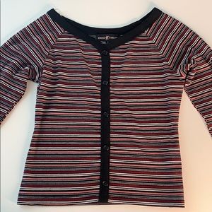 ✨LONG SLEEVE RED CROP TOP